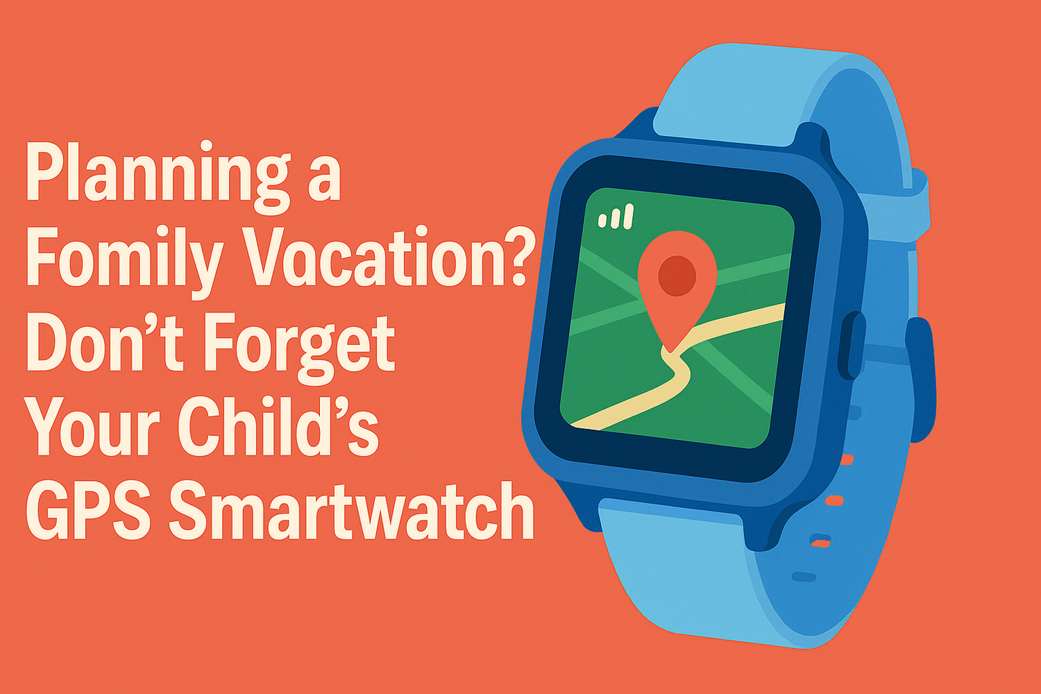 Planning a Family Vacation? Don’t Forget Your Child’s GPS Smartwatch