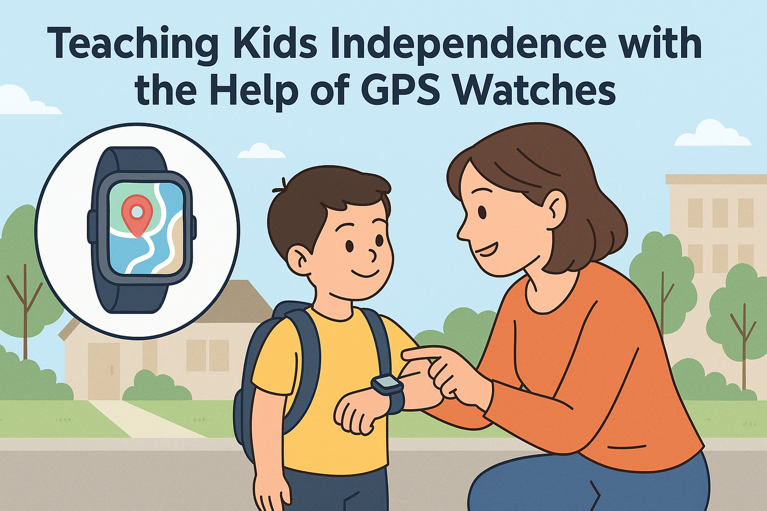 Teaching Kids Independence with the Help of GPS Watches