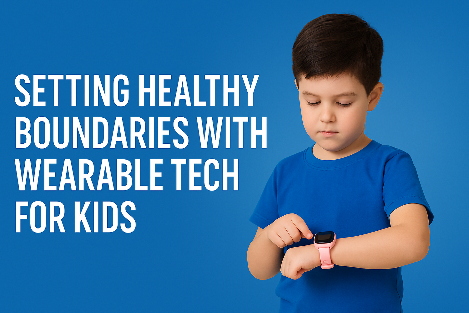 Setting Healthy Boundaries with Wearable Tech for Kids
